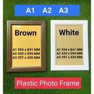 Plastic Photo Frame A1 A2 A3 size