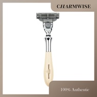 Edwin Jagger Plaza Imitation Ivory Mach3 Razor Made in England