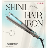 Shinil SHS-D500CP Portable Hair Iron Ceramic Coating 3x11cm Slim Plate 360° Swivel Cord 220V