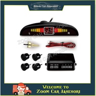 4-Eyes High Accuracy Parking Reverse Sensor System black/White