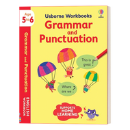 Milumilu Usborne Workbooks ไวยากรณ์และเครื่องหมายวรรคตอนหนังสือภาษาอังกฤษเดิม