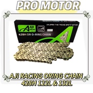 AJI RACING ORING CHAIN RANTAI Y16 428H 114L 122L 132L 138L FOR Y15 Y16 LC135 4S 5S VF3i RS150 RSX150