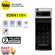 YALE Digital Door Lock YDR4110+ Fingerprint Smart Lock (RIM) FOR MAIN ENTRANCE
