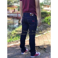 🔥RATING 5 BINTANG🔥Seluar Jeans Slimfit Dark Blue Puma