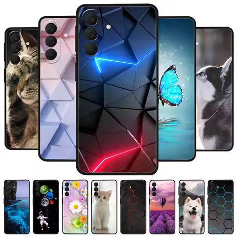 For Samsung Galaxy A37 5G Silicone Case Cute Pattern Soft TPU Phone Cover For Samsung Galaxy A57 A 5