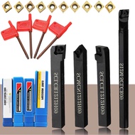 Hilitand S12MSCLCR09+SCLCR1212H09+SCLCL1212H09+SCMCN1212H09 4 PCS 12MM Shank Lathe Turning Tool Hold