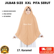 XXL SERUT 01 DEWASA MYLAA HIJAB JILBAB BERGO KERUDUNG krudung Instan Kerudung khimar Bahan Kaos untu