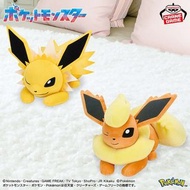 預訂 日本直送 Pokemon 寵物小精靈  寶可夢 軟綿綿毛公仔 伊布家族 雷伊布 火伊布 午睡版 景品 包送港