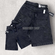 กางเกงยีนส์ขาสั้นสามส่วนHirock