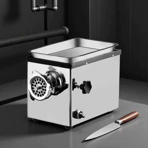 950-1300W Meat Grinder 70dB Food Processor SUS Multifunction Automatic Meat Slicer Machine with Deta