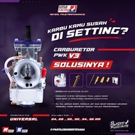 Carburetor UMA RACING KARBU PWK UMA RACING V3 24 28 30 32 34 36MM KARBU RACING UMA RACING ORIGINAL M