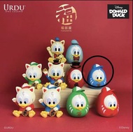 清屋大減價🌟URDU x Disney Donald Duck史高治唐老鴨招財貓達摩擺件福部屋盲盒公仔模形玩侄兒