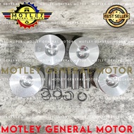 PISTON SET SEHER SEKER COMPLETE ISUZU ELF 4HG 4HG1 NKR71 NKR 71 STEEL