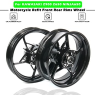 Motorcycle Front and Rear Wheel Assembly Wheel Rim Steel Rim For KAWASAKI Z900 Z650 NINJA650  Wheels