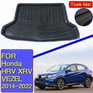 For HONDA HR-V HRV VEZEL XRV  XR-V2014-2022 Car Cargo Liner Interior Accessories Rear Trunk Mat Protective Car-covers Styling