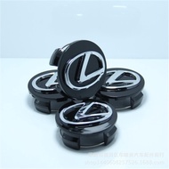 4pcs 62mm Car Wheel Center Hub Caps Cover Auto Emblem Badge Wheel Rim Cap For LEXUS is200 is300 ls40