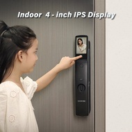 LOCKIN S50M Pro Finger Vein Cat Eye Video Viewer WiFi XIAOMI MIJIA SMART DIGITAL DOOR LOCK