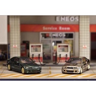 FZ SH 1:64 M3 E46 Plated silver alloy car model