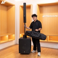 River Acoustics S15 ชุดลำโพงคอลัมน์ มีแอมป์ในตัว ดอกเสียงกลาง 3.5 นิ้ว 8 ดอก ซับ 15 นิ้ว AT Prosound