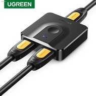 ✚◎❉UGREEN Bi-Direction 4K HDMI Switcher Adapter 2 in 1 out Converter