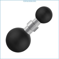 VIVI Robusted 25mm To 17mm  Head Adapter With 360 Degree Rotate BallHead Mount Extension For Optimal