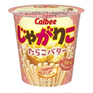(訂購) 日本製造 卡樂B Jagabee 明太子牛油味 薯條 52g (12包裝)