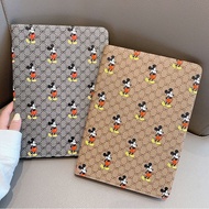 Disney Mickey Folding Protective Case Suitable for 2020 IP8/7 Apple iPad Seventh Generation Protecti