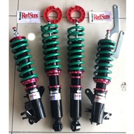 Redsuns Adjustable absorber BMW E36 / E39 / E46 / E60 / E90 / F30 / F10 Mono Shock Adjustable Hi Low