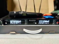 รุ่นใหม่ล่าสุด 2ระบบฟังชั่น คลื่นใหม่ เพิ่มกำลังส่งได้ไกล ไมค์ลอย Sennheiser SKM9000 MKIl รุ่นตูดแดง