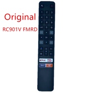 NEW Original RC901V FMRD Bluetooth Voice Search Remote Control For TCL Smart LCD LED TV Netflix TCL Channel OKKO HD KHHONOHCK