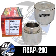 REDLINE Caliper Piston "Front" (RCAP-210)For TOYOTA CORONA RT-100 4AFE,3C '88-'00Model(2pcs Per box)