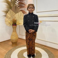 (1Set Anak Cowok) Baju Adat Jawa - Tradisional / Baju Pagar Bagus | Solo- Semen Romo