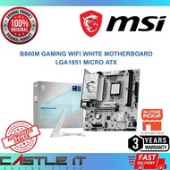 MSI B860M Gaming Wifi White Motherboard LGA1851 Micro ATX