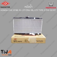 หม้อน้ำ ADR HONDA CIVIC EF888-91 CITY ปี96-98 CITY TYPE Z ปี99-025153  MT / 3211-1030C
