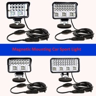 Car LED spotlight/ Floodlight with Magnetic Bracket( Lampu Sport Kereta)(LED Lampu Kereta)