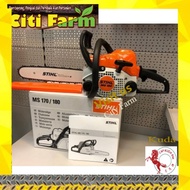 STIHL GERMANY MS180 12" 14" 16' 18" Chain Saw Agriculture tool/ Alat Pertanian Citi Farm Agro