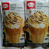 CARAMEL TOPPING FOR BEVERAGE | aro caramel topping | ice blanded | salt caramel