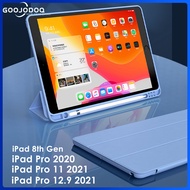 GOOJODOQ Case iPad Pro 11 2021 Case Pro 12.9 12 9 2021 Case For iPad Air 4 Case Pro 2020 For iPad 8th Gen 7th Gen 10.2
