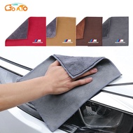 GTIOATO For BMW M Suede Car Microfiber Towel Car Wash Towel Car Cloth Microfiber Cleaning Cloth Soft
