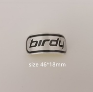 FM-Birdy Bike Head Badge Sticker BMX Bike Foldable MTB Bike Frame Front Bike Sticker Tag decoration 