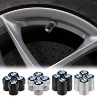 4pcs Aluminium Car Logo Tire Cap Hexagonal/Cylindrical Car Wheel Valve Stem Cover for BMW E61 E90 E82 E70 E71 E87 E88 E89 X5 X6