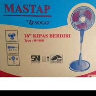 Kipas angin berdiri/stand fan 16 inch merk MASTAP by SOGO