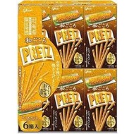 【米米小舖】日本 北海道 固力果 燒玉米棒 固力果玉米棒餅乾 一盒6入 glico 日本限定 日本代購