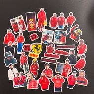 Old Man Lewis Hamilton Waterproof Sticker F1 Racing Car Decoration Flat Graffiti Decal 25 แผ่นสติ๊กเ