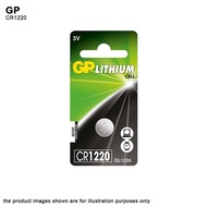 GP Battery Lithium Coin Cells CR 1220 (C1- Card of 1)