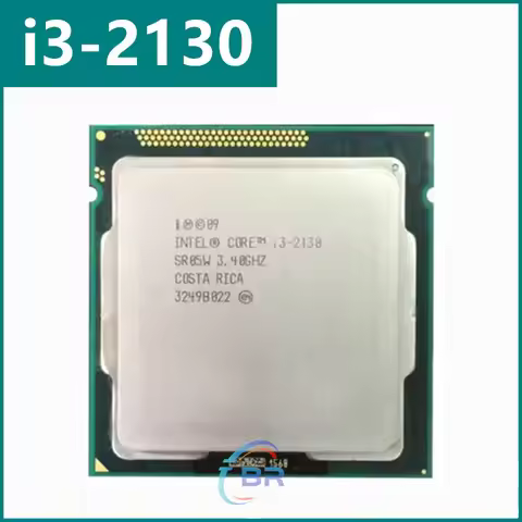 i3 2130 3.4GHz Dual Core LGA 1155 Socket H2 CPU SR05W