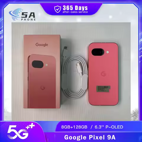 Original Google Pixel 9a pixel9a NFC 8GB+128GB 120Hz P-OLED HDR 6.3'' 48MP+13MP Tensor G4 Octa-Core 