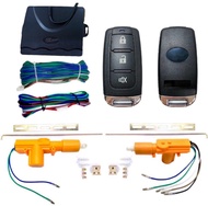 AUTO K ONE  ชุดเซ็นทรัลล็อครถยนต์พร้อมรีโมทไม่มีกุญแจ 2ตัว 12V สำหรับรถยนต์ 2 ประตู  ใช้ได้กับทุกรุ่