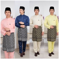 SEDONDON BAJU MELAYU REGULAR MODEN BAJU BERTUNANG BAJU MELAYU BUDAK KURTA SET COUPLE