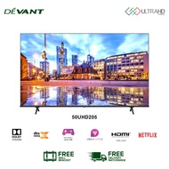 COD DEVANT 50UHD205 50 inch Ultra HD (UHD) 4K Smart TV - FREE Wall Bracket